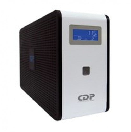 No break CDP R-SMART1010, 1000VA, 500W, 5 Contactos, 1xUSB, Negro/Blanco
