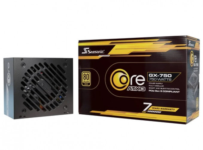 Fuente de Poder Seasonic Core V2 GX 850w, Cybenetics Platinum, Full Modular, ATX 3.1, PCIe 5.1