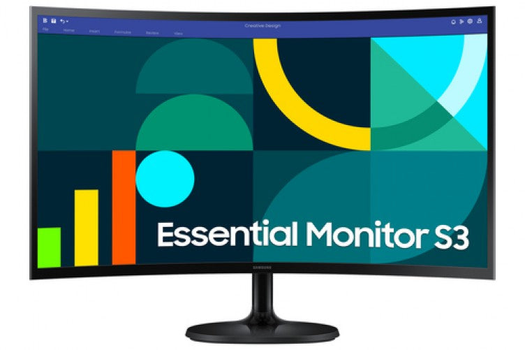 Monitor Curvo SAMSUNG, LS27D360GALXZX LED, 27 Pulg, Full HD, 100 Hz, 4ms, 1920x1080, Negro