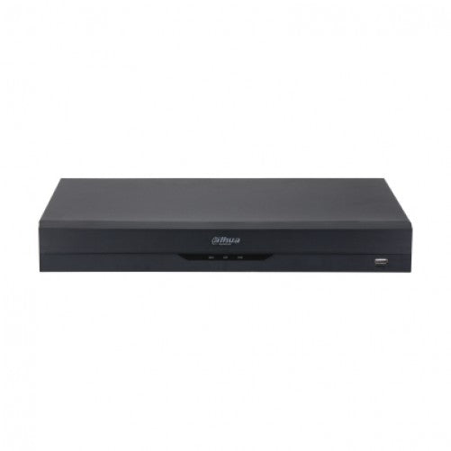DVR Dahua, 32 Canales, Hasta 4MP Lite, IA, 2xHDD Max. 16TB, 2xUSB, 1xRJ45, H265+
