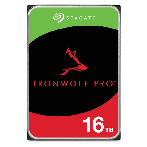 Disco Duro Seagate IronWolf Pro 16TB, SATA III, 6Gbit/s, Cache 256MB, 7200 RPM, 3.5 Pulgadas