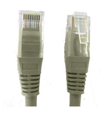 Cable de Red UTP SAXXON de 2 metros, Cat6, Blindado, gris
