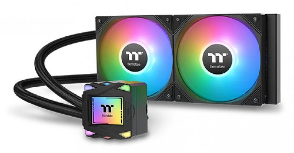 Sistema De Enfriamiento Liquido Thermaltake LA240 ARGB 240mm, 2500 RPM, Negro