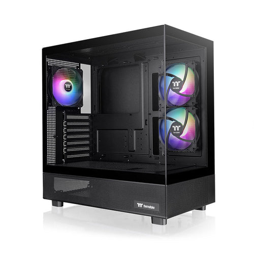 Gabinete thermaltake View 270 TG ARGB, Mid Tower, Ventana Lateral /Frontal, 3x Vent, Negro