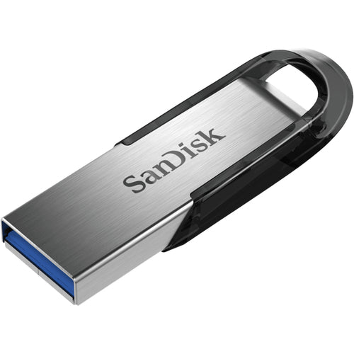 Memoria USB 3.0 Sandisk ULTRA FLAIR, 16GB, 130 MB/s, Plata/Negro