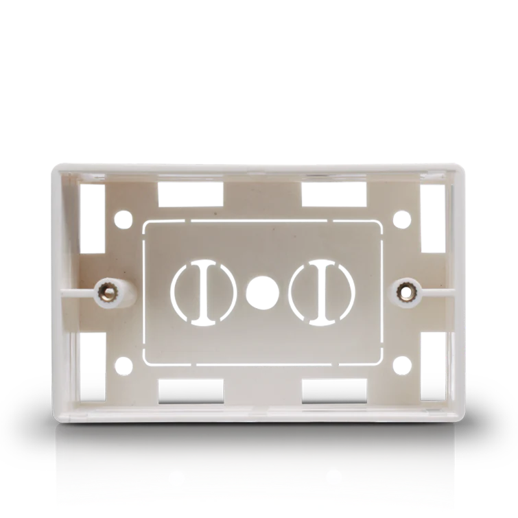 Caja para placa de pared Saxxon A164B, color Blanco