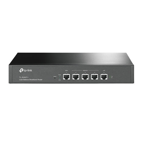 Routeador Balanceador TP-LINK, Alambrico Firewall Puertos 2WAN y 3LAN VPN Pass Port Mirror 266MHz VER5.1