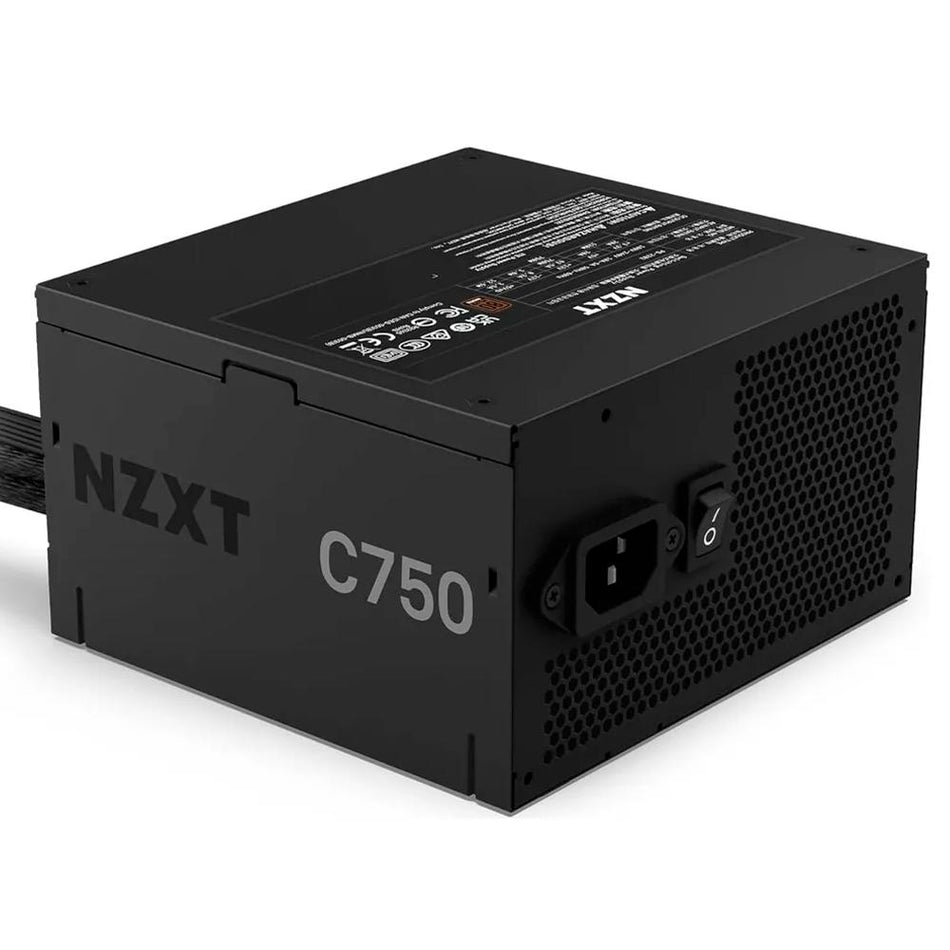 Fuente de Poder NZXT C750 750w 80 Plus BRONCE, Negro