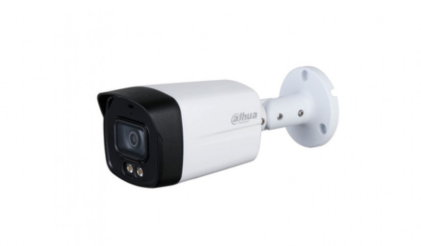Camara Dahua CCTV, Bala, 2MP, Full color, IR 40m, Exterior, IP67, Microfono