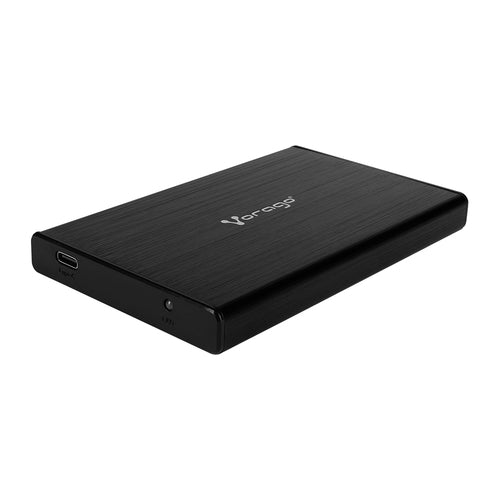 Enclosure Vorago HDD-202, 2.5", SATA, USB tipo-C 3.1, 10 Gbps, Max. 2TB, Negro