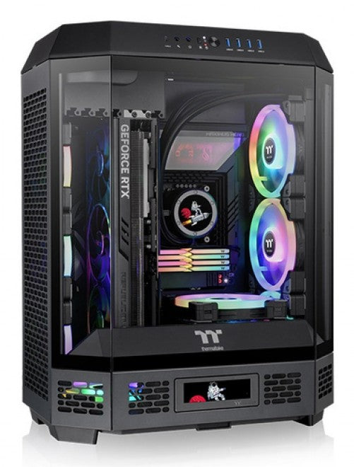 Gabinete Thermaltake The Tower 600 Mid Tower, ATX, Compatible con Back conect, Negro