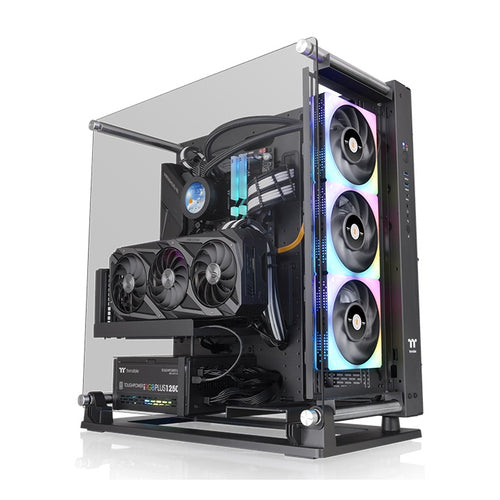 Gabinete Thermaltake Core P3 TG Pro, Ventana lateral, Negro