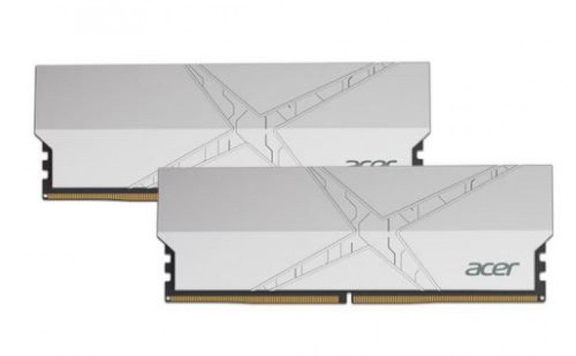 Kit De memorias Ram Acer HT200, 32GB DDR5 (2x16gb), CL 32, U-DIMM, 6400 MHZ, Plata