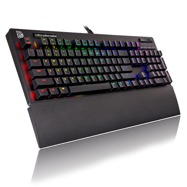 Teclado Gamer Thermaltake ESPORTS Neptune Elite, Mecanico, RGB, USB, Anti-Ghosting, Negro