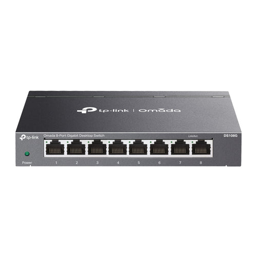 Switch TP-Link Omada DS108G No administrado, 8 puertos, 10/100/1000Mbps Gigabit Ethernet