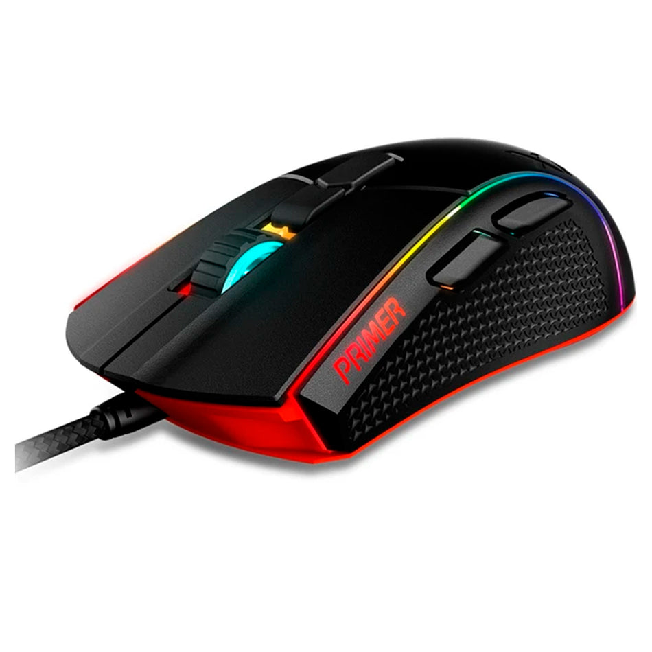 Mouse Gamer XPG PRIMER, Sensor optico , 12000 Dpi, Switch Omrom, RGB, Negro
