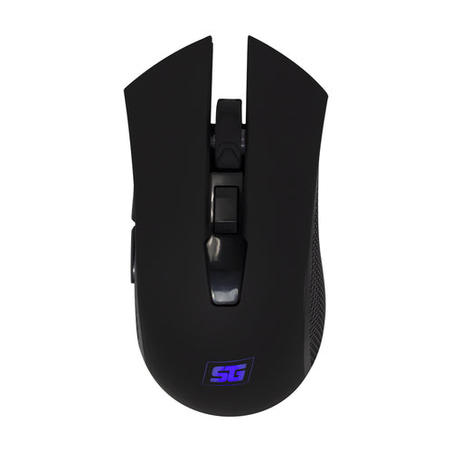 Mouse Gamer Inalambrico Vorago MO-600, 2400 Dpi, 6 Botones, Recargable, Usb 2.0, Negro