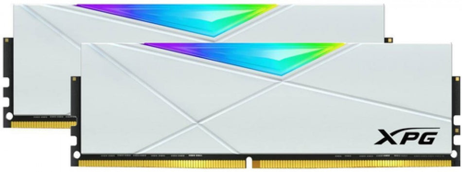 KIT de Memoria RAM ADATA XPG SPECTRIX D50 RGB,  32GB (2X16Gb) DDR4, 3200MHz, Disipador Blanco