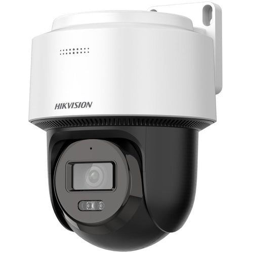 Camara IP PTZ Hikvision, Domo, 4MP, IR 30m, Exterior, IP66, Microfono y Bocina, Micro SD, Incluye montaje