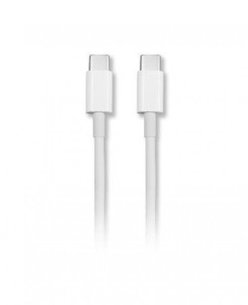 Cable USB Hikvision USB-C a USB-C, 480 Mbps, 60 Watts, Carga Rapida, Blanco (mas piezas UPC 6976695094683)