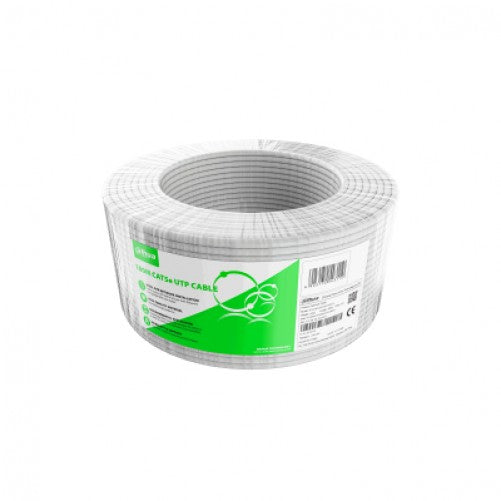 Bobina Dahua, Cat5e, UTP, 100 Metros, con cubierta FR-PVC, Blanco