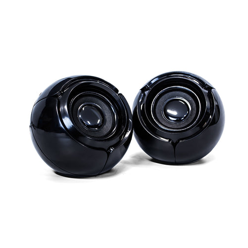 Bocinas Portatiles Vorago SPK-105, 3.5mm, USB, Negro