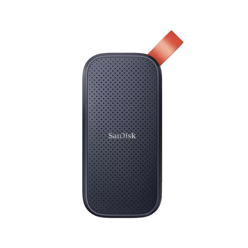 SSD Externo SanDisk Portable, 2TB, USB-C 3.2, 800 MB/s, Negro