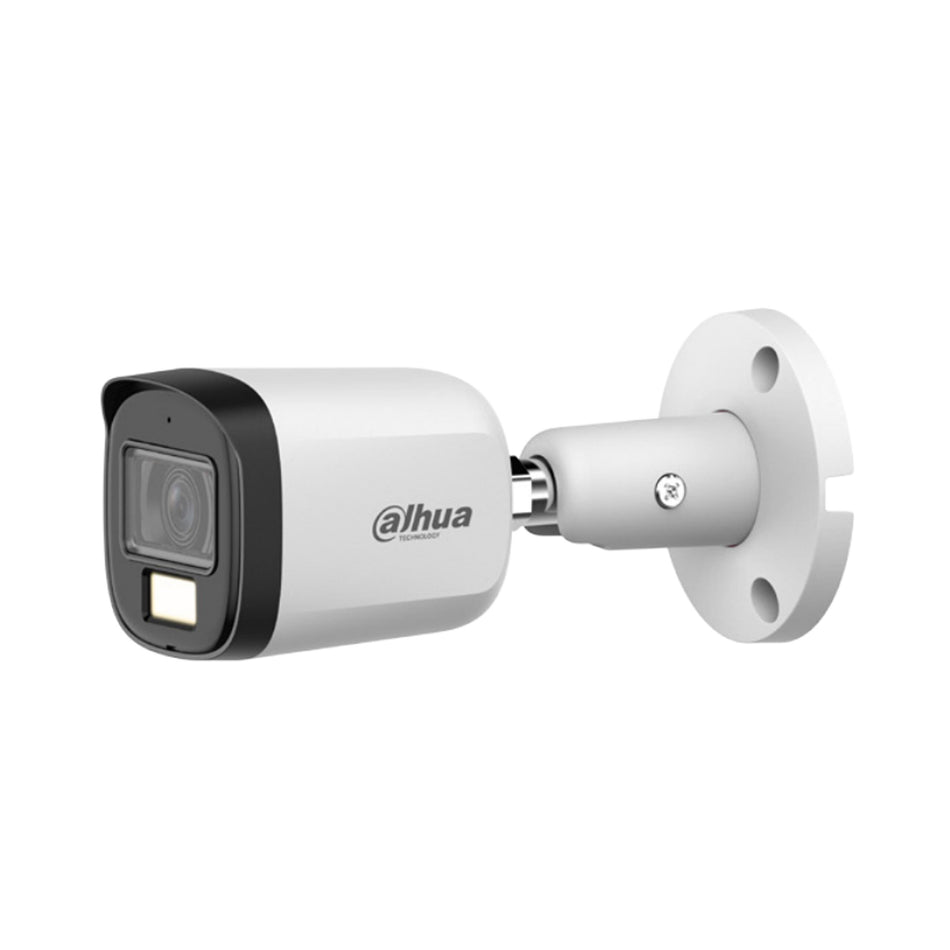Camara Dahua CCTV, Bala, 2MP, IR 30m, Exterior, IP67, Microfono, Metalica, HDCVI X Plus
