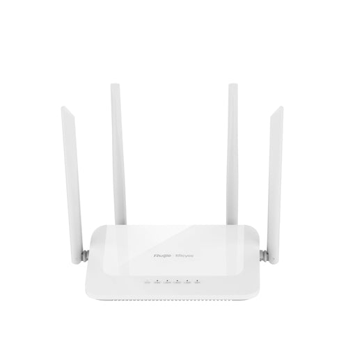 Router Inalambrico Ruijie RG-EW1200 4 ant., Wi-Fi 5, 3 RJ-45, 867 Mbit/s, Blanco