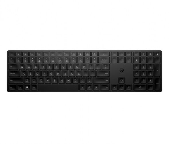 Teclado HP 455, Inalambrico, RF Wireless, Negro