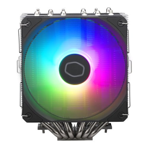 Disipador Cooler Master Hyper 620S, 120mm, ARGB, 1750RPM, Negro/Plata