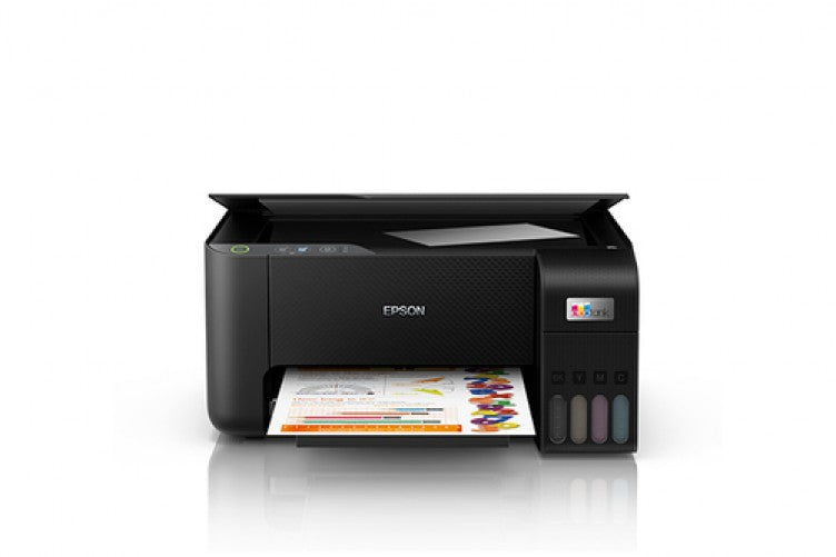 Impresora Multifuncional Epson EcoTank L3210, imprime, copia, escanea, negro 33 ppm, color 15 ppm