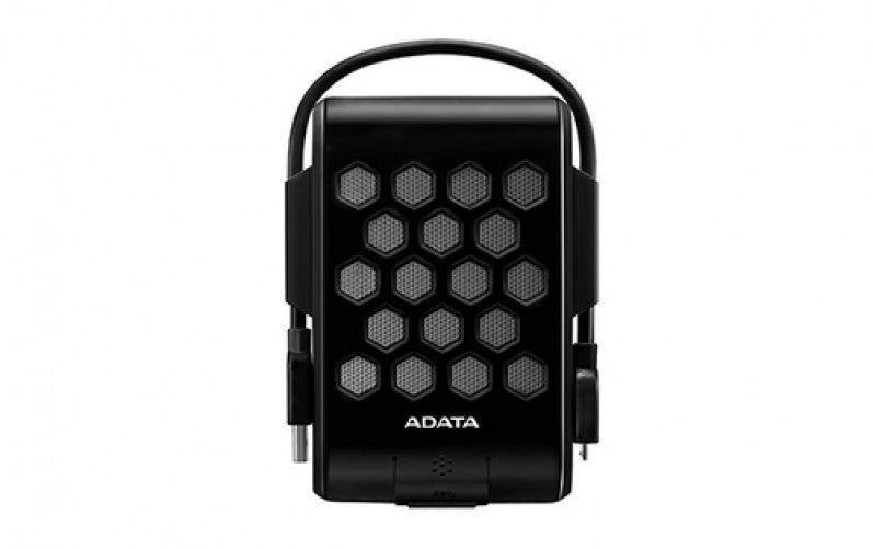 Disco duro externo ADATA HD720 1TB 2.5", negro, usb 3.0, G shock antigolpes, IP6X, IPX8, resistente salpicaduras
