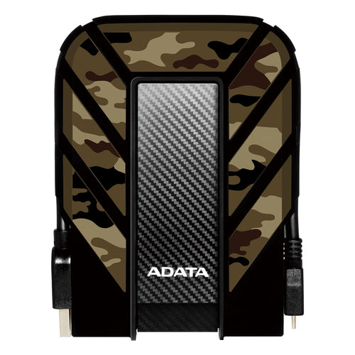 Disco Duro Externo ADATA HD710M Pro, 1TB, USB 3.1, IP68, Contra Agua, Resistente a Caidas, Color Camuflaje Militar
