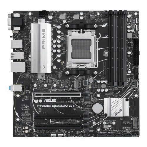 Tarjeta Madre Asus PRIME B650M-A II, Micro-ATX, AMD Socket AM5, DDR5, PCIe 5.0 M.2, HDMI/DP/VGA