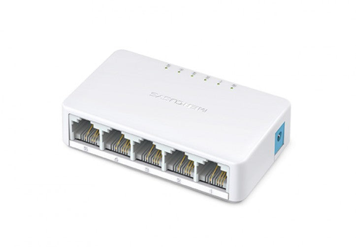 Switch Mini Mercusys MS105, 5 Puertos Ethernet 10/100 Mbps