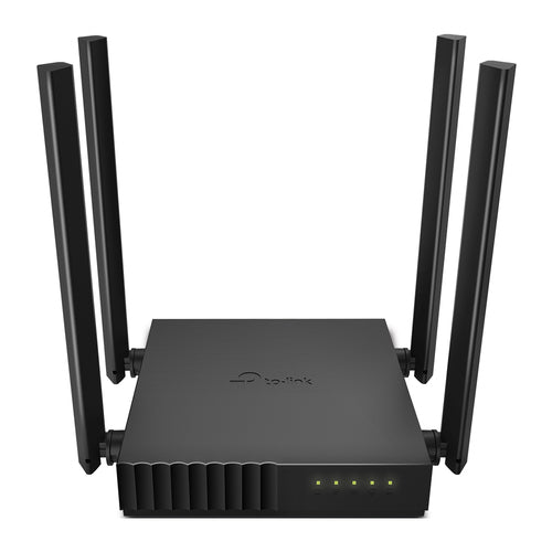 Router Inalambrico TP-LINK AC1200 Archer C50 4x Ethernet, 4 Antenas 5dBi, 2.4/5GHz Negro