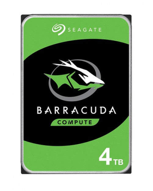 Disco Duro Seagate Barracuda 4TB, SATA III, 6Gbps, Cache 256MB, 5400RPM, 3.5"
