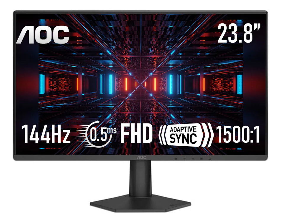 Monitor Gamer AOC 24G50F LCD 23.8", 1920x1080 Full HD, 144Hz, HDMI/DisplayPort, Negro