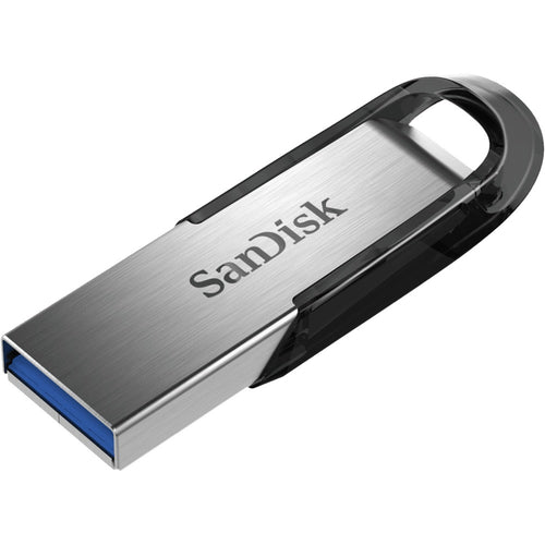 Memoria USB 3.0 Sandisk ULTRA FLAIR, 64GB, Color Negro/Plata