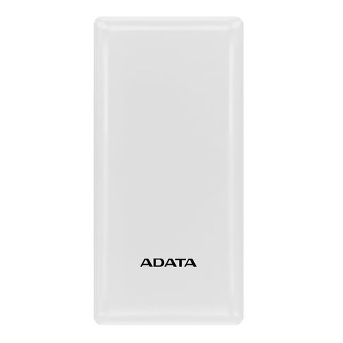 Power Bank ADATA C20, 20000 mAh, USB, Blanco