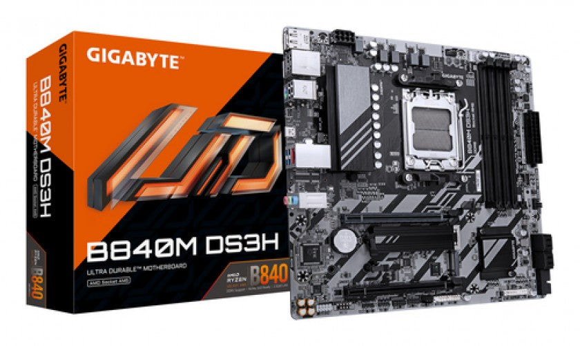 Tarjeta Madre Gigabyte B840M DS3H, Socket AM5, 4 DDR5-SDRAM