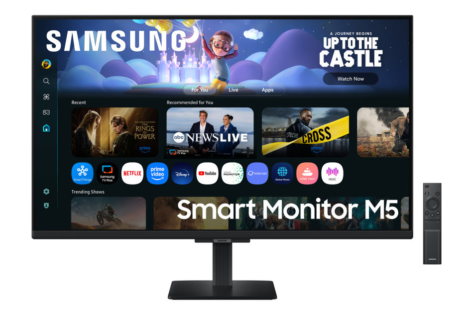 Monitor Smart Samsung M50F LCD 32", 1920x1080 Full HD, 60Hz, HDMI, Bocinas Integradas, Negro