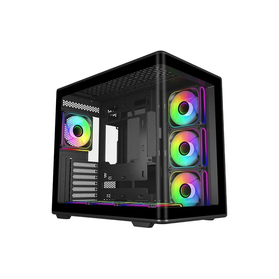 Gabinete Cooler Master ELITE 600, Soporta ITX, M-ATX, ATX, Negro