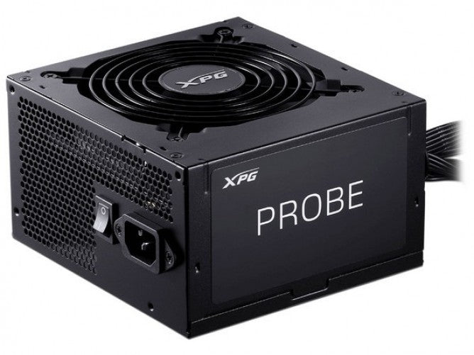 Fuente De Poder XPG PROBE BRONZE, 600W, 80 Plus Bronce, 24-pin ATX, Negro