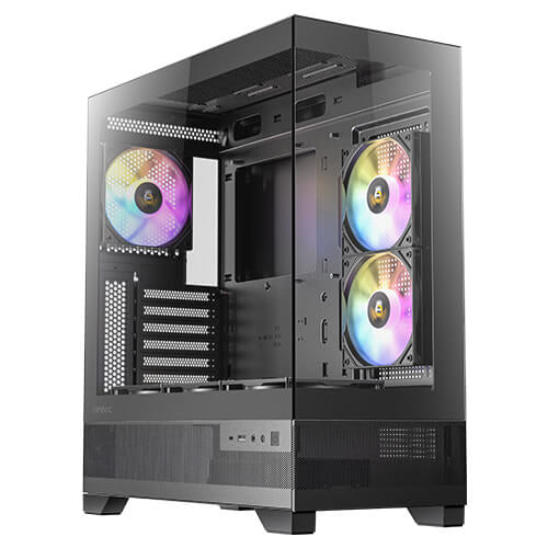 Gabinete Antec CX700 ARGB, Mid Tower, ATX, Micro ATX, ITX, 3x Ventiladores ARGB 120mm, Negro