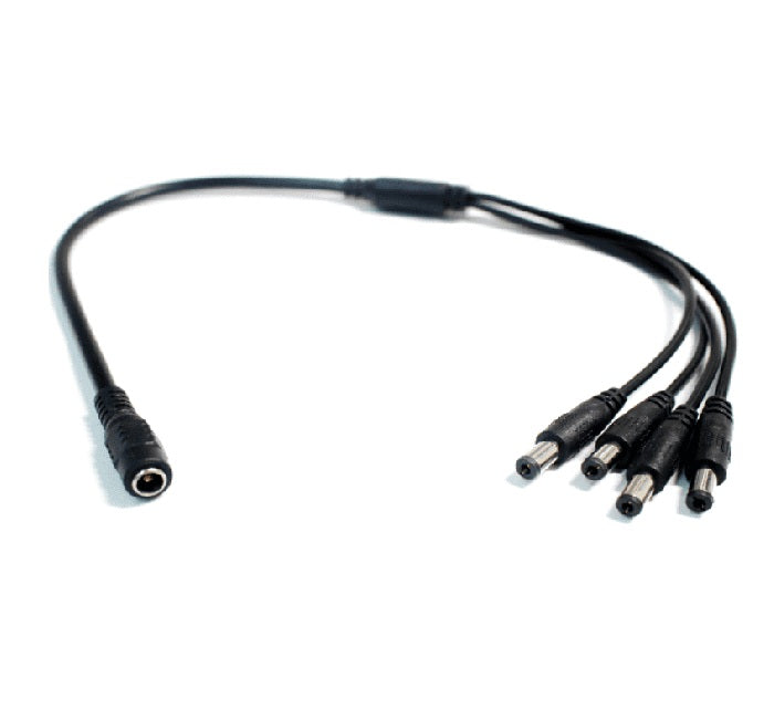 Cable Saxxon Tipo Pulpo SX-F54 De 1 conector Hembra Entrada a 4 Salidas Macho