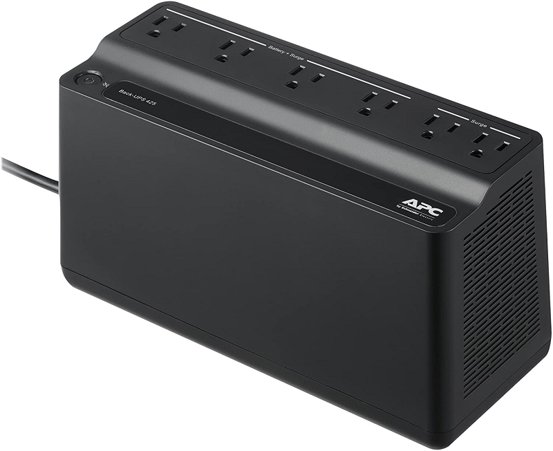 No break APC 425VA, 255W, 425VA, Salida 120V, 6 Contactos, BE425M-LM