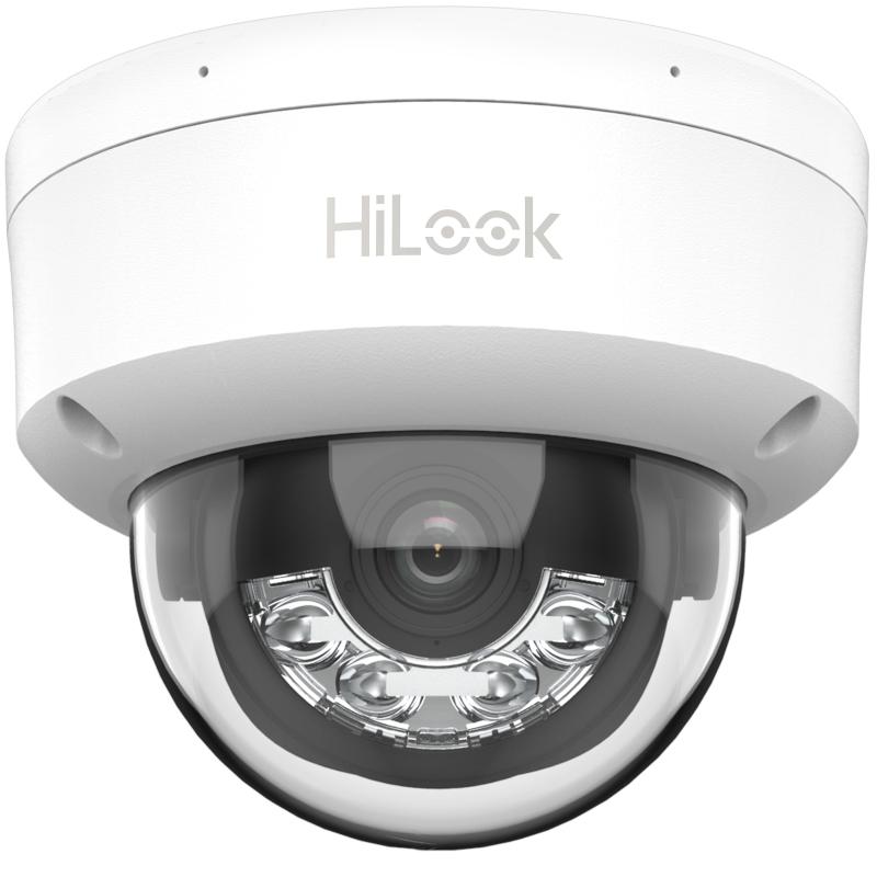 Camara IP Hilook, Domo, 2MP, IR 30m, Exterior, IP67, Microfono, Vision nocturna