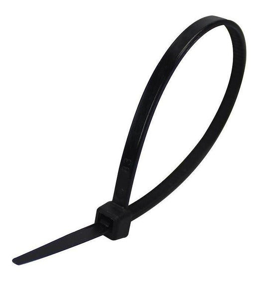 Bolsa con 100 cinchos Sujetables Saxxon , 3.6 mm X 150 mm, Negro, Nylon